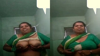 Mallu Bhabhi Shows Big Boobs | Viral MMS