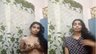 Desi Girl Shows Her Boobs | Viral MMS