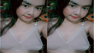 Sexy Desi Girl Shows Her Boobs And Pussy Part 1 | Viral MMS