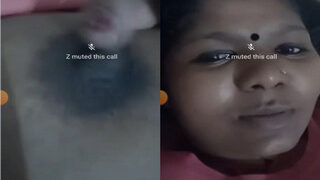 Mallu Bhabhi Shows Boobs On VC | Viral MMS