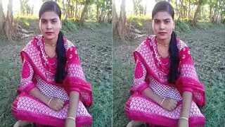 Desi Village Bhabhi Shows Her Boobs And Pussy Part 1 | Viral MMS