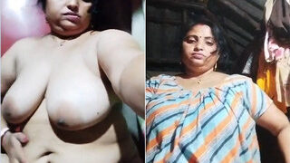 Desi Bhabhi Shows Her Big Boobs And Pussy Part 2 | Viral MMS