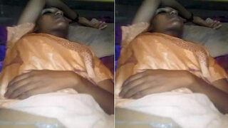 Sleeping Desi Gf Pussy Capture By Lover | Viral MMS