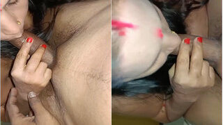 Desi BBW Salu Bahbhi Blowjob And Ridding Dick | Viral MMS