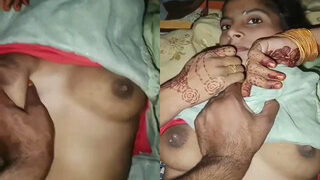 Desi Shy Wife Nude Video Record By Hubby | Viral MMS