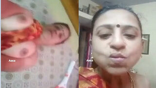 Horny Bhabhi Shows Her Boobs | Viral MMS