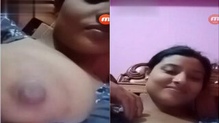Desi Girl Shows Boobs And Pussy TO Lover Part 1 | Viral MMS