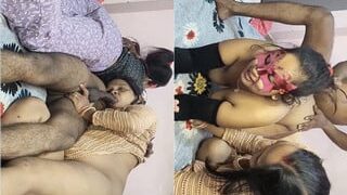 Desi Three Some BVlowjob And Fucking | Viral MMS