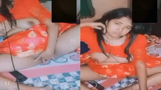 Sexy Desi Girl Shows Nude Body On VC | Viral MMS