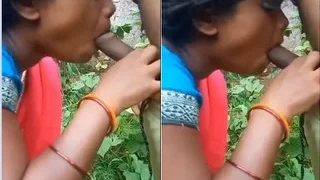 Desi Wife Blowjob And Fucking With Lover OutDoor Part 1 | Viral MMS