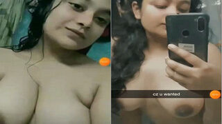 Sexy Desi Girl Shows Her Nude Body For Lover Part 2 | Viral MMS