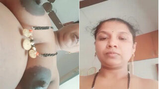 Desi Wife Shows Her Boobs And Pussy | Viral MMS
