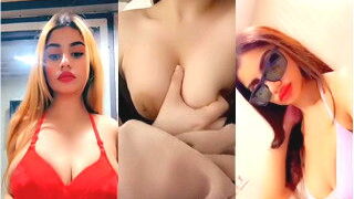 Horny Desi Girl Play With Her Boobs | Viral MMS