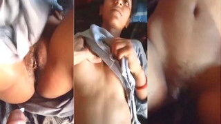 Desi Girl Boobs Pressing And Fucking | Viral MMS