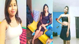 Sexy Desi Girl Striping And Bathing | Viral MMS