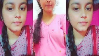 Cute Desi Girl Shows Boobs | Viral MMS