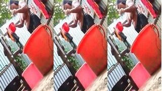 Sexy Desi Wife Bathing | Viral MMS