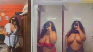 Desi BBW Girl Shows For Lover | Viral MMS