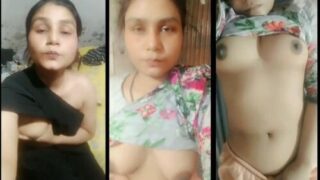 Desi Girl Shows Her Boobs Part 1 | Viral MMS