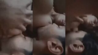 Desi Lover Romance And Boobs Sucking | Viral MMS