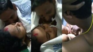 Sexy Desi Bhabhi Boobs Pressing And Fucking | Viral MMS