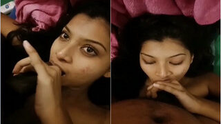 Desi Girl Give Blowjob | Viral MMS