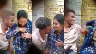 Desi Lover OutDoor Romance And Boobs Sucking | Viral MMS