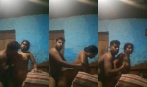 Desi Vlg Cpl Standing Fucking | Viral MMS