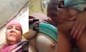 Desi Aunty Shows Boobs And Pussy | Viral MMS