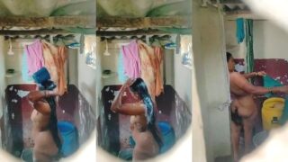 Desi Aunty Bathing | Viral MMS