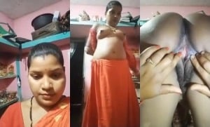 Horny Desi Bhabhi Shows Nude Body | Viral MMS